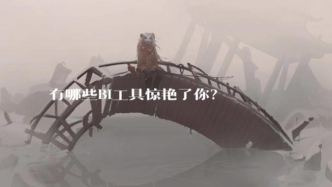有哪些BI工具惊艳了你？
